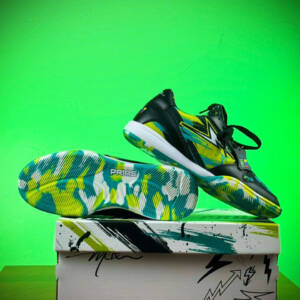 Tenis Futsal Pro Negro verde